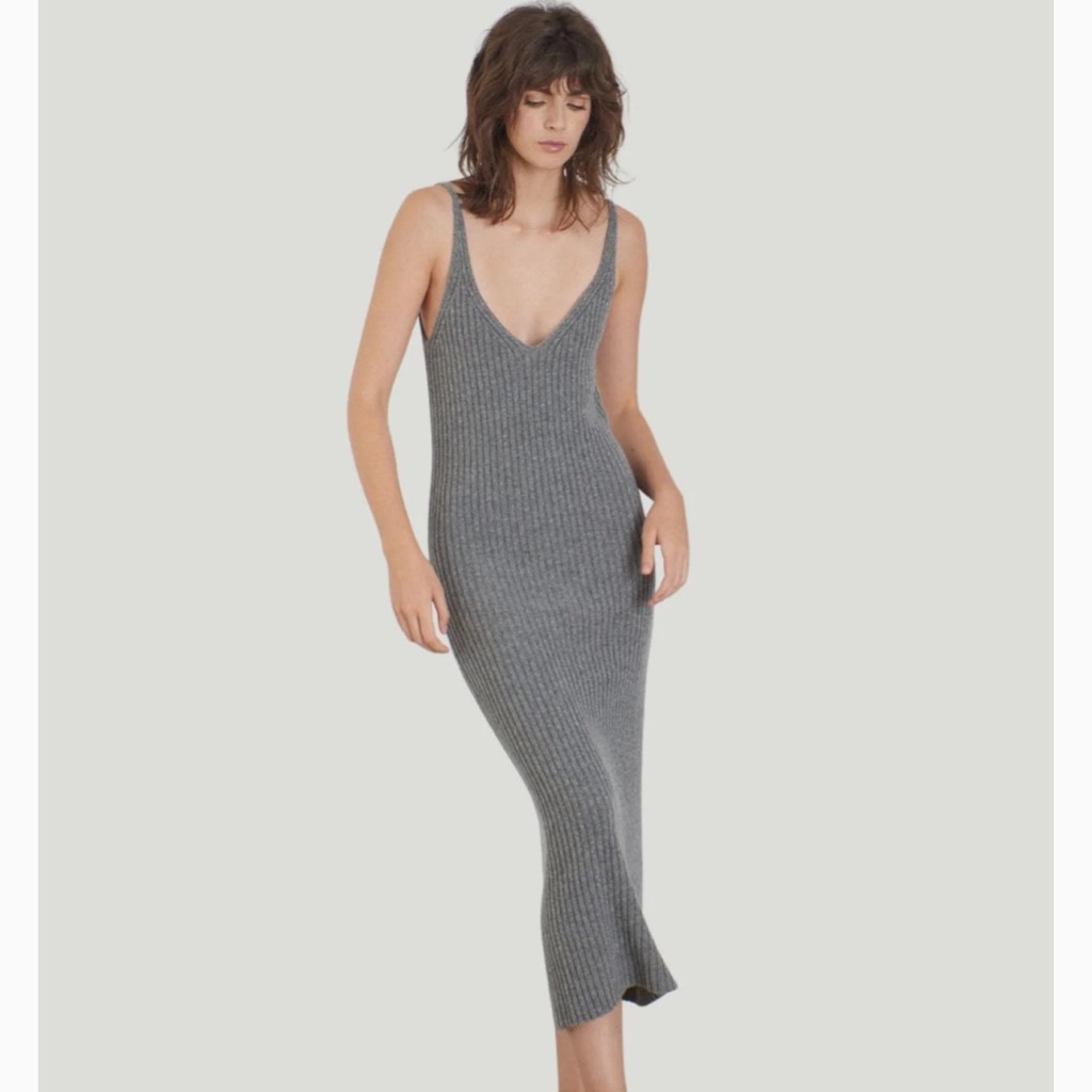 Leap Concept Cashmere Knit Dress Nwot S
